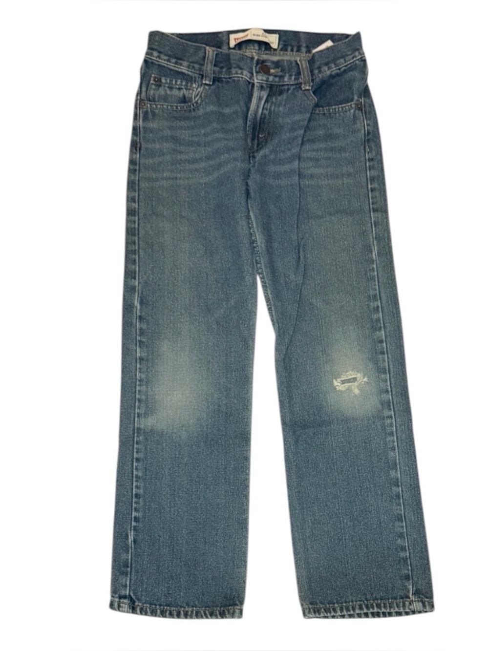 Levi’s 514 Boys Size 12 Regular W26 L26 Slim Straight Distressed Jeans
